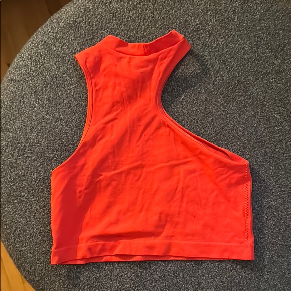 Garage Red Crop Tank - Picture 2 of 2